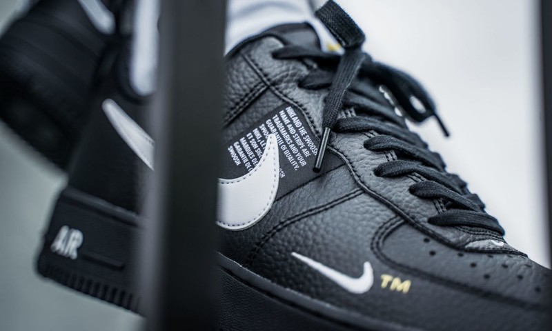 Nike af1 low hot sale utility black